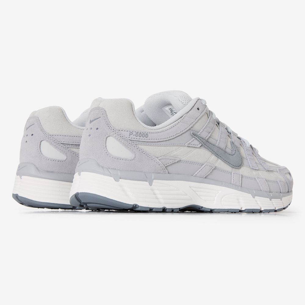 Nike P-6000 Suede - Gris/blanc