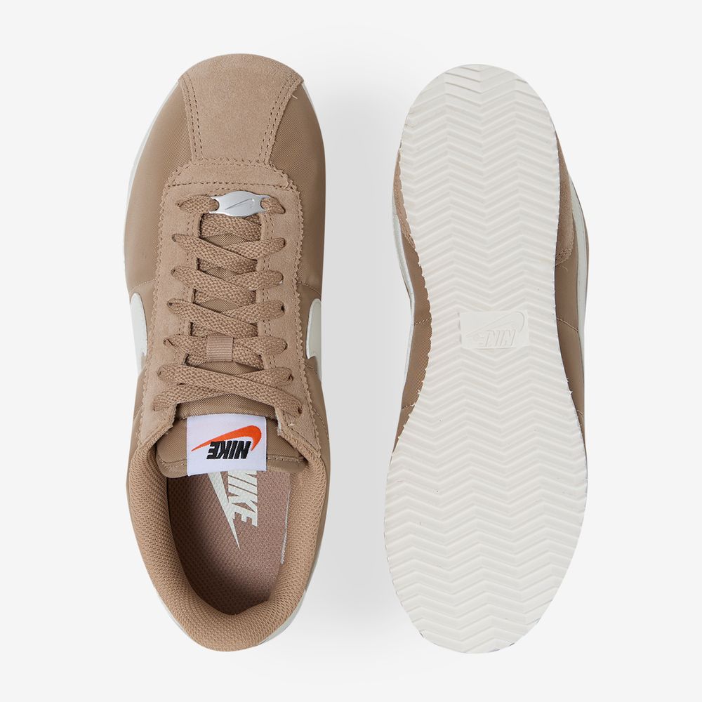 Nike Cortez Nylon - Beige/blanc