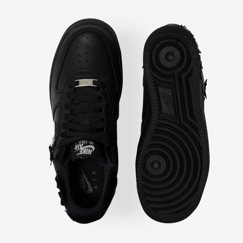 Nike Air Force 1 Low Florette - Noir/argent