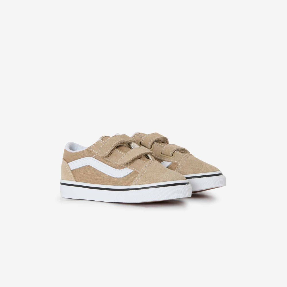 Vans Old Skool V - Beige/blanc
