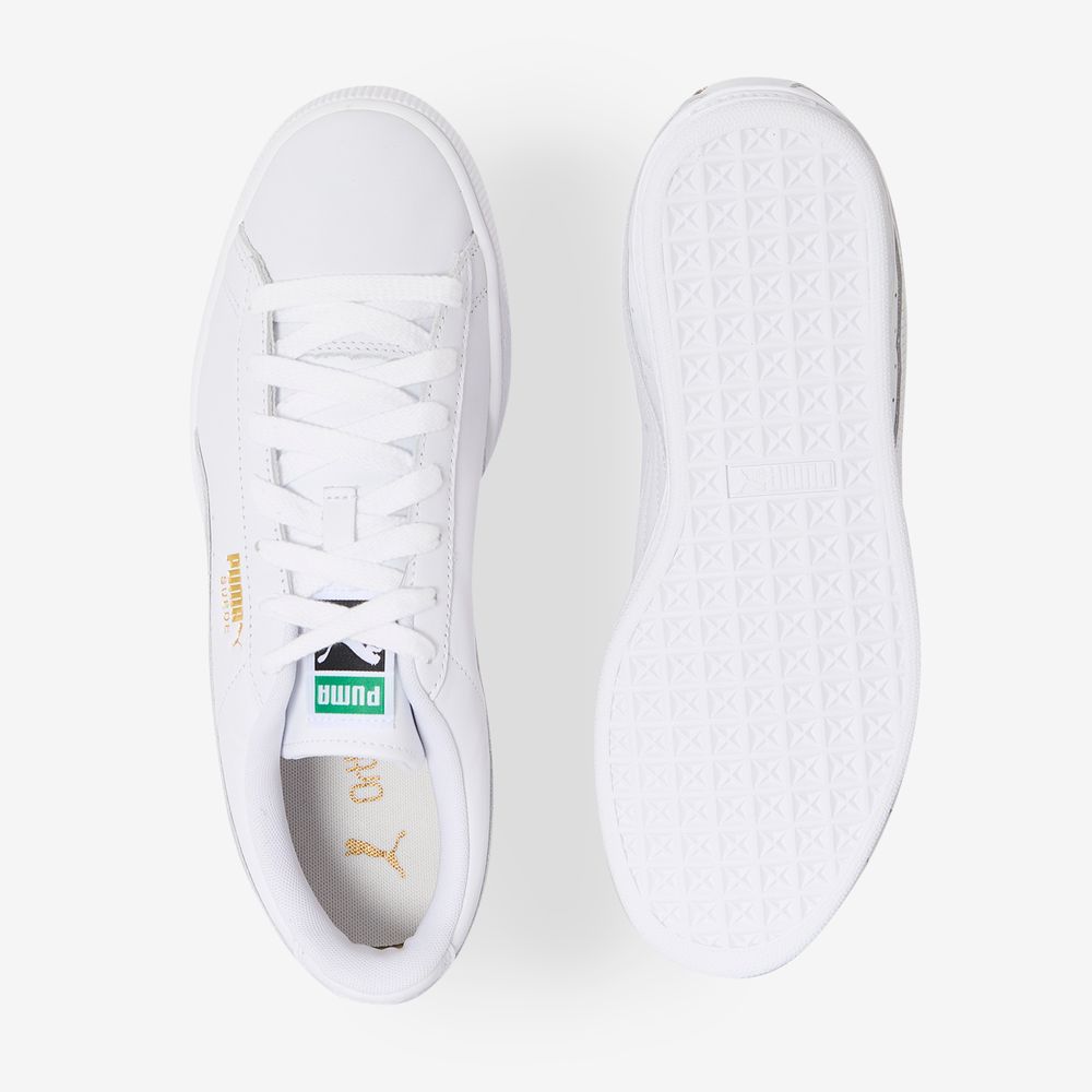 Puma Suede Leather - Blanc