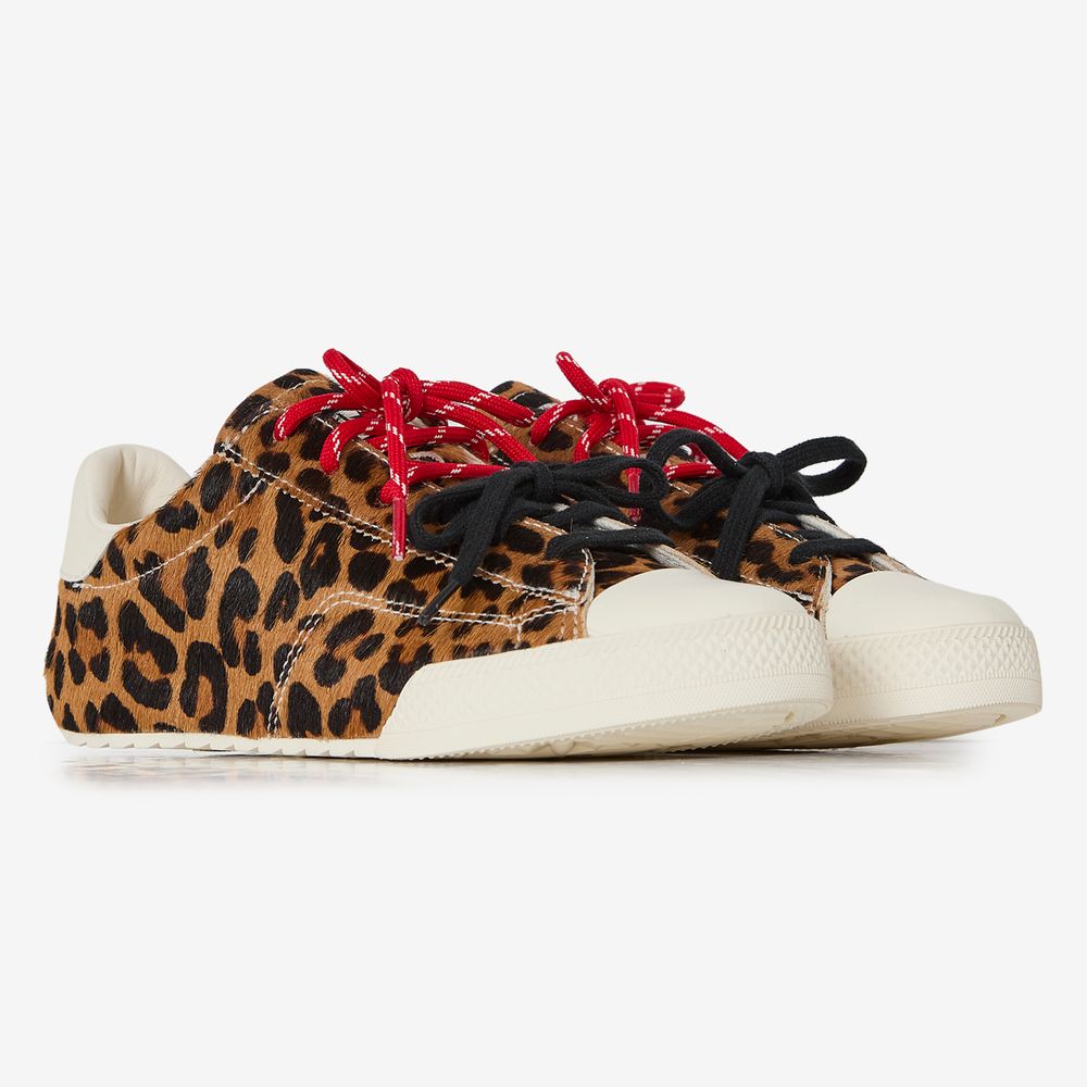 Converse Chuck Taylor Lo Leopard - Beige/noir