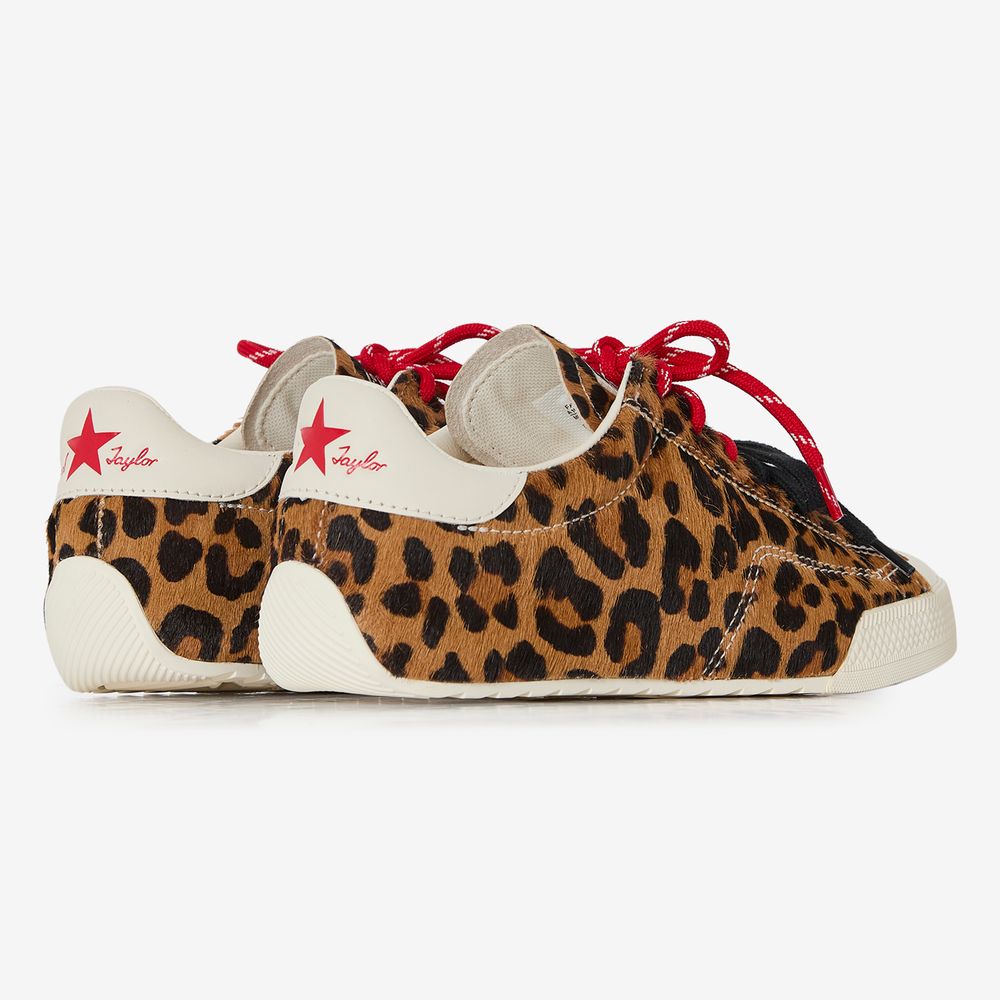 Converse Chuck Taylor Lo Leopard - Beige/noir