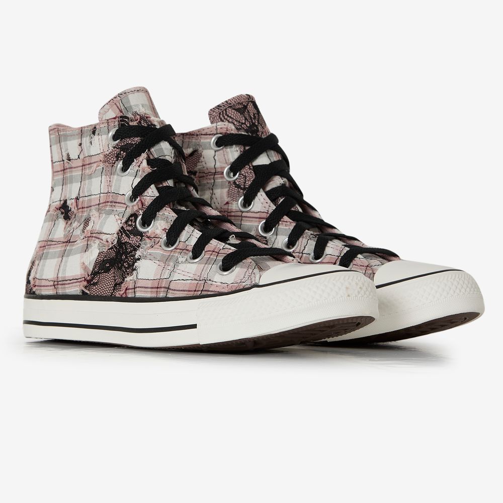 Converse CTAS Hi - Rose/blanc
