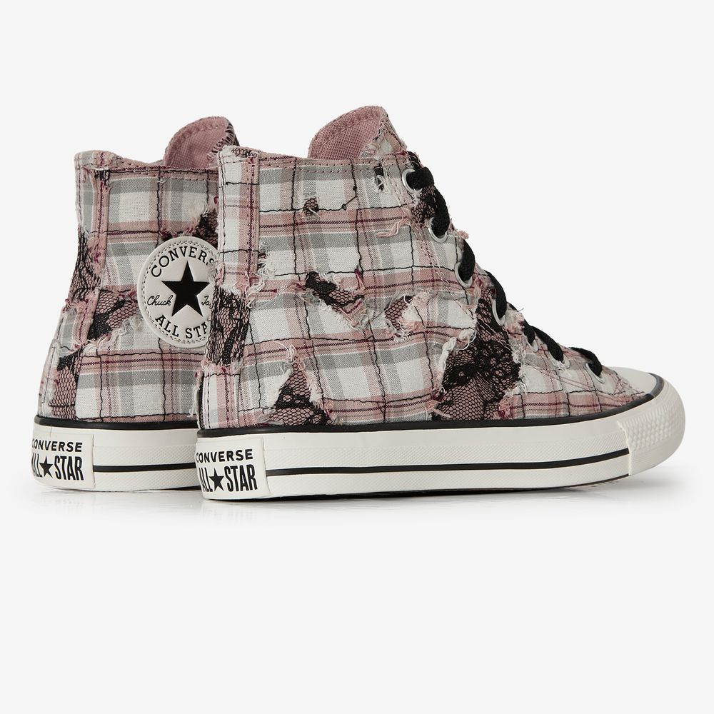 Converse CTAS Hi - Rose/blanc