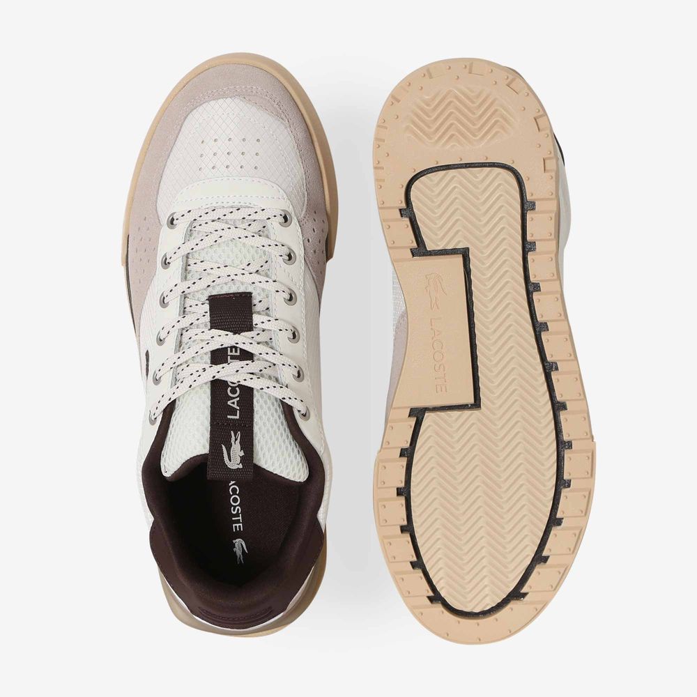 Lacoste Slam Break - Beige/marron
