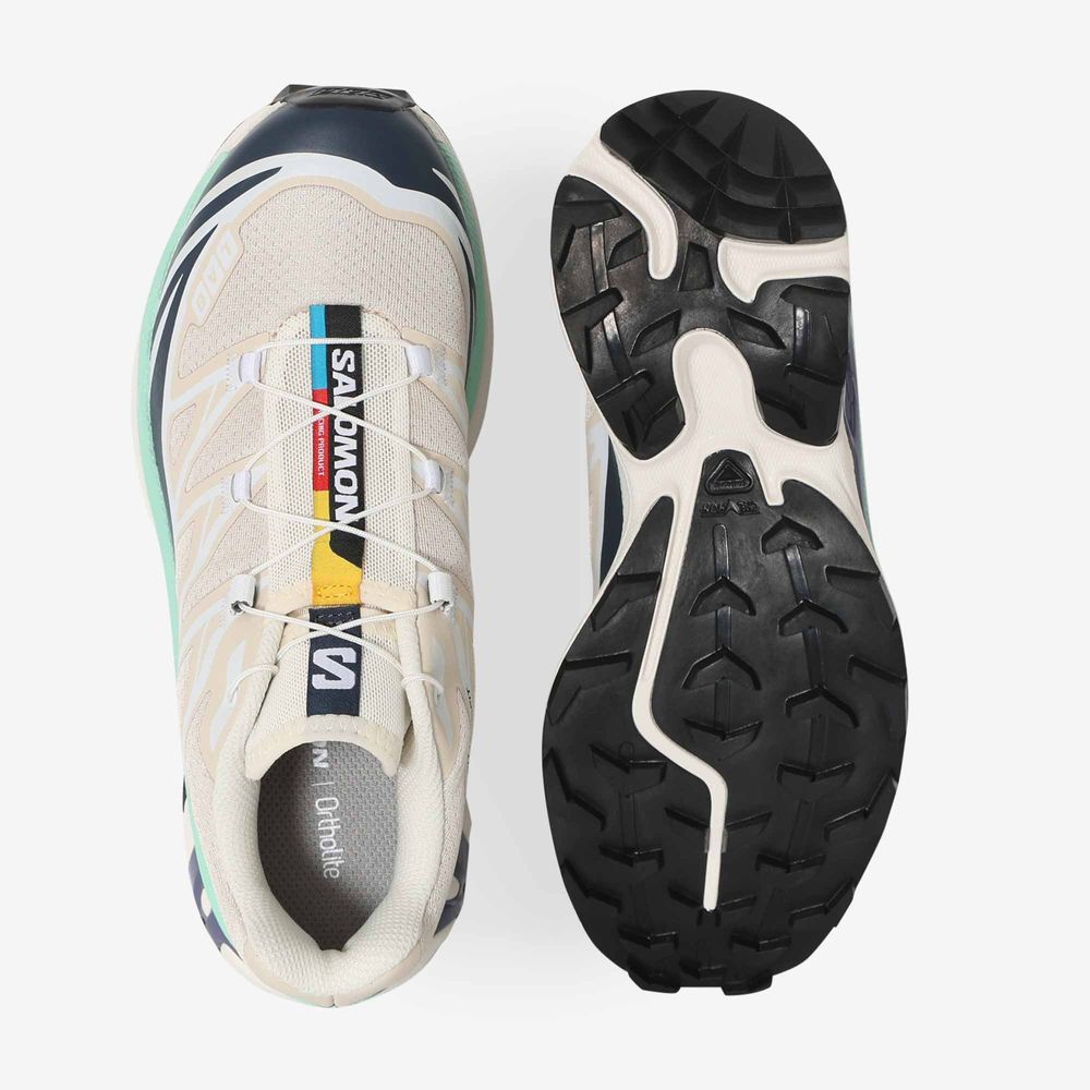 Salomon Xt-6 - Beige/vert