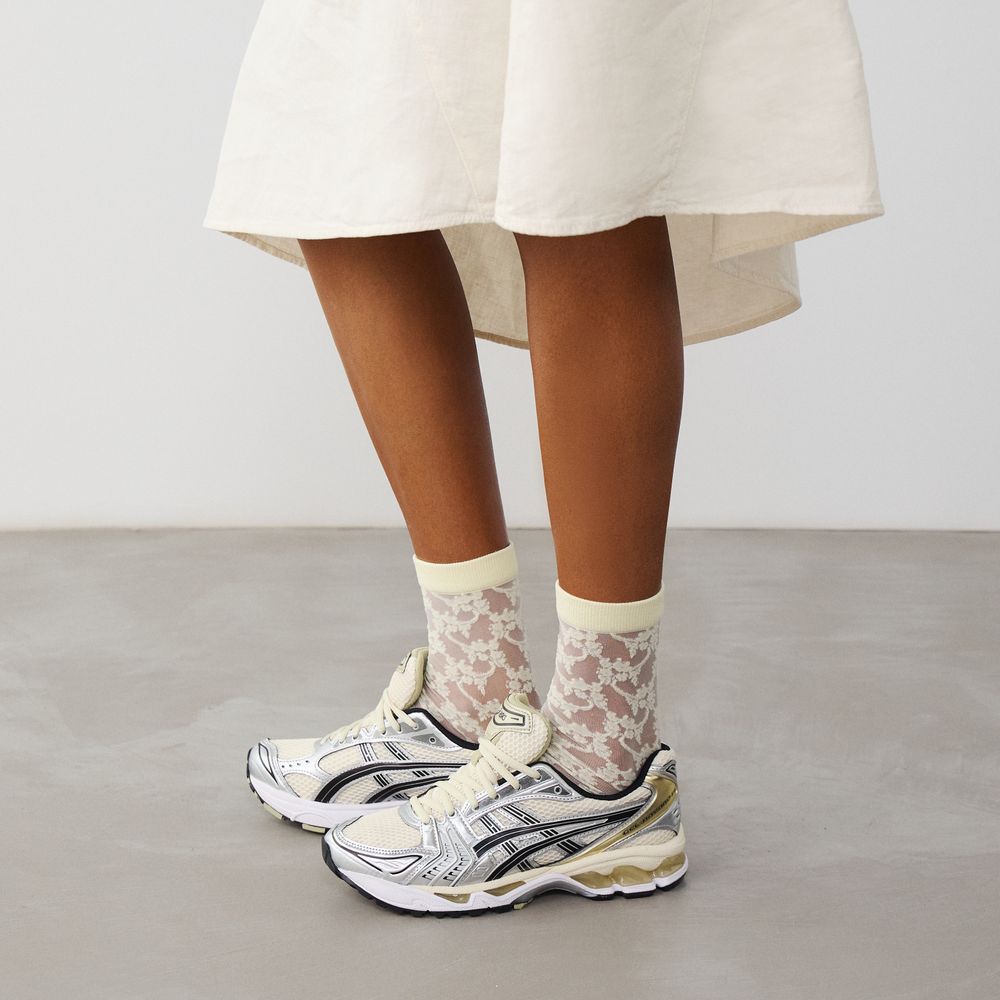 Asics Gel-Kayano 14 - Ecru/argent/or
