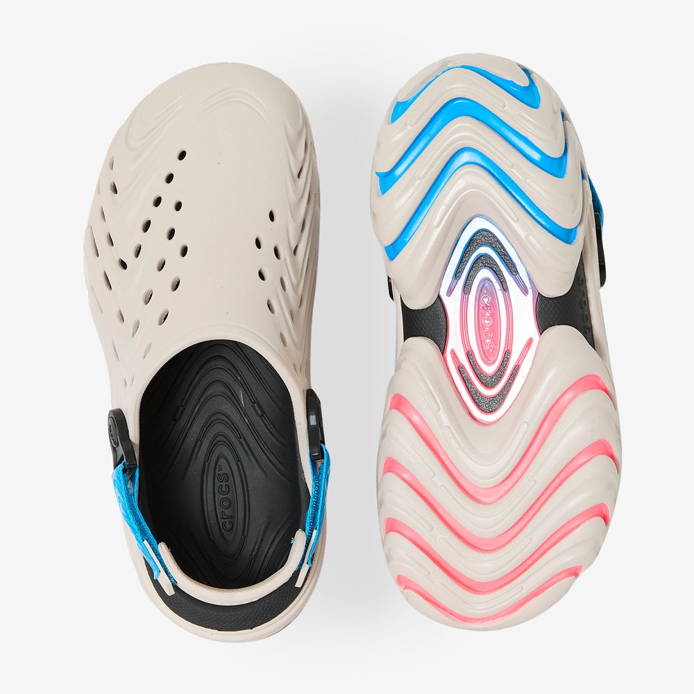 Crocs Echo II - Beige/bleu