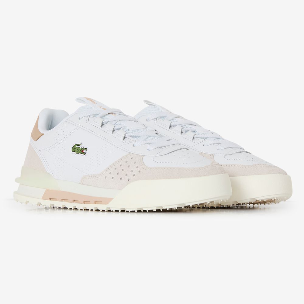 Lacoste Slam Break - Blanc/marron