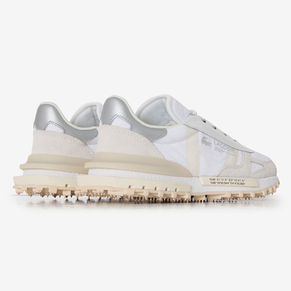 Lacoste Elite Active - Blanc/argent