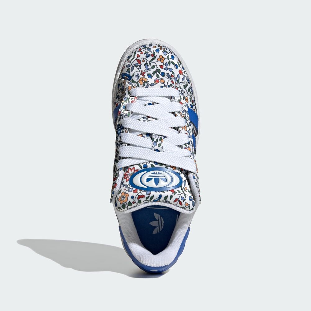 Adidas Originals Chaussure Campus 00S X Liberty London - Blue / Blue / Off White