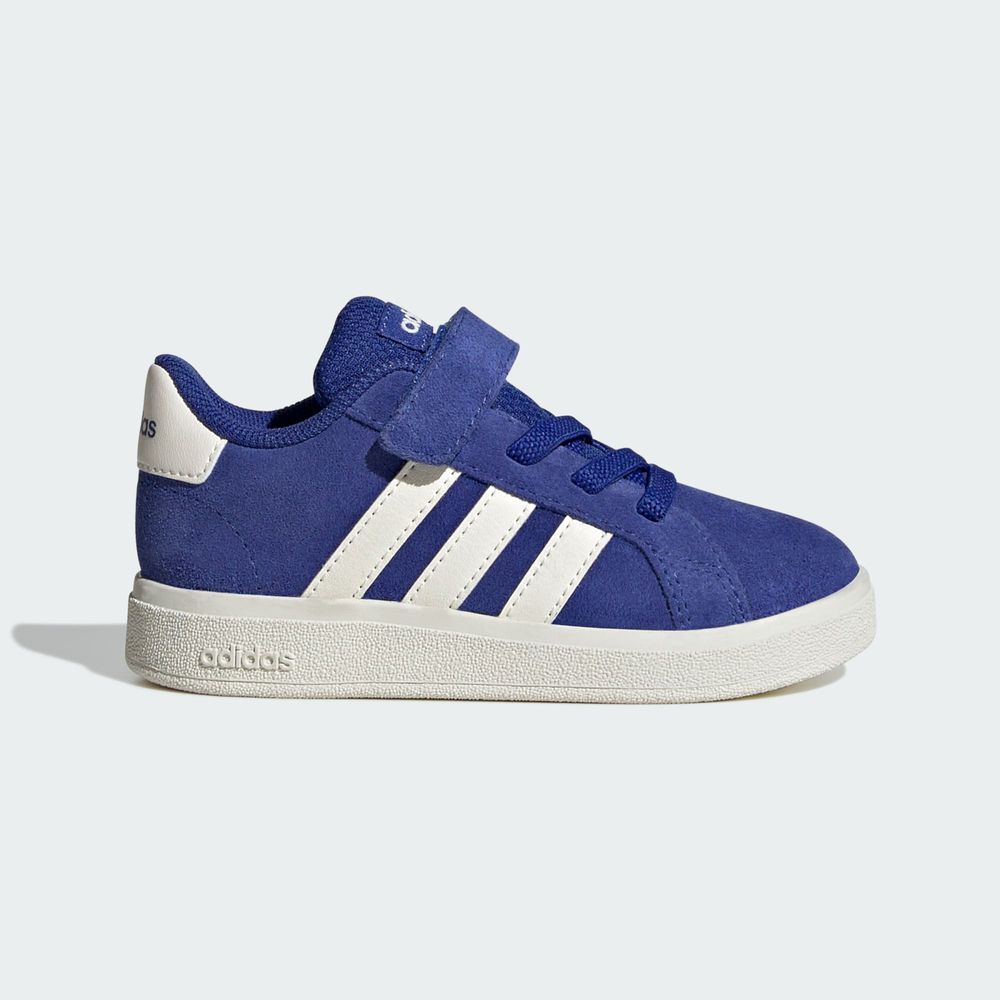 Adidas Sportswear Chaussure Grand Court 2.0 Enfants - Semi Lucid Blue / Off White / Core Black