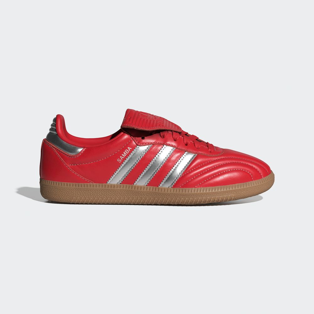 Adidas Originals Chaussure Samba Lt - Better Scarlet / Silver Metallic / Gum