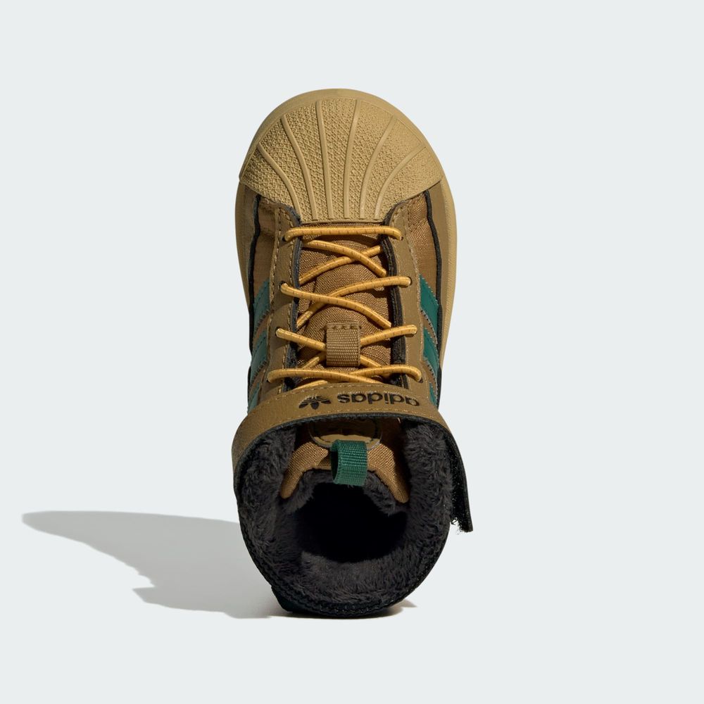 Adidas Originals Chaussure Superstar Winter Trek Enfants - Bronze Strata / Collegiate Green / Golden Beige