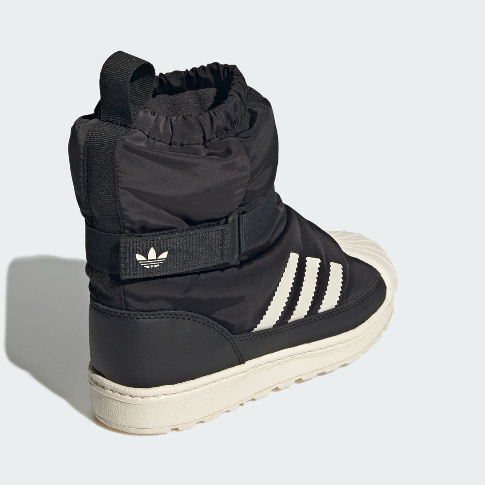Adidas Originals Botte Hiver Superstar 360 Enfants - Core Black / Wonder White / Carbon
