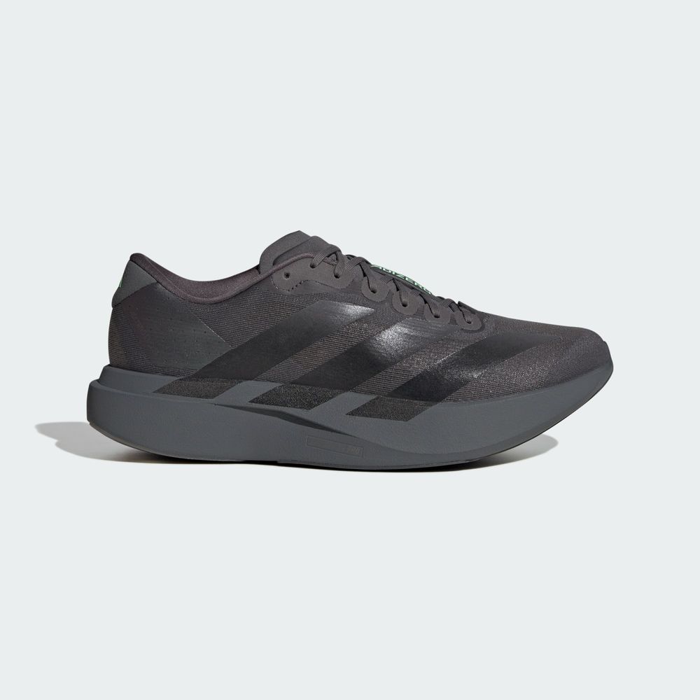Adidas Performance Chaussure Adizero Evo Sl - Grey Five / Core Black / Lime Burst