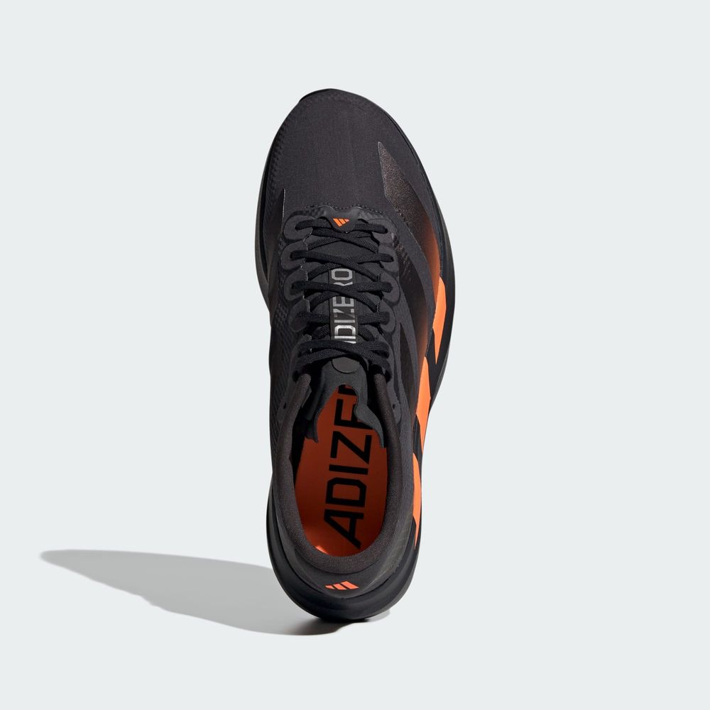 Adidas Performance Chaussure Adizero Evo Sl - Carbon / Core Black / Lucid Orange