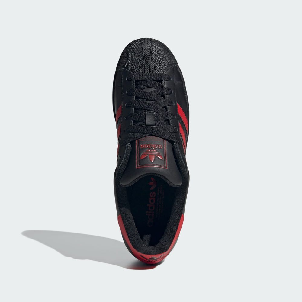 Adidas Originals Chaussure Superstar II - Core Black / Better Scarlet / Core Black