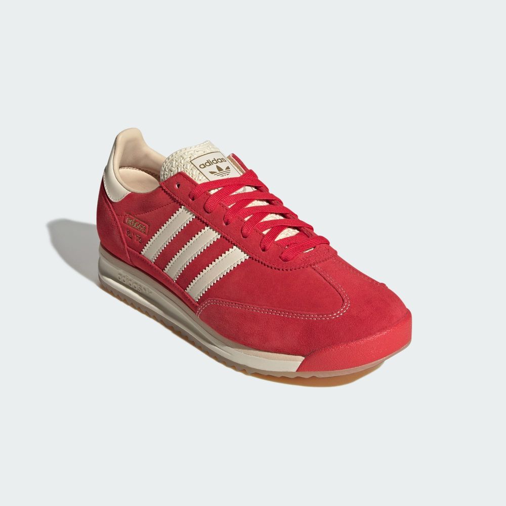 Adidas Originals Chaussure Sl 72 RS - Pure Ruby / Cream White / Sand Strata