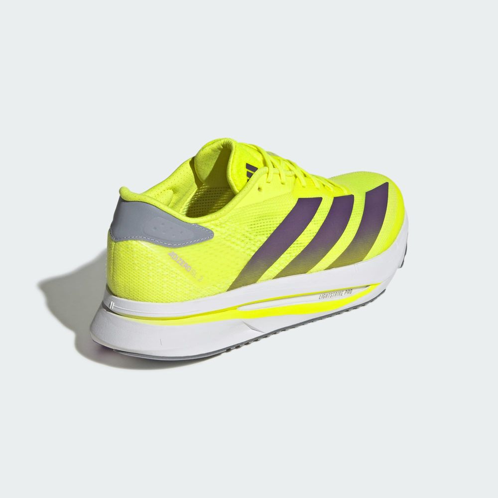 Adidas Performance Chaussure Adizero Sl 2 - Solar Yellow / Aurora Plum / Powder Plum