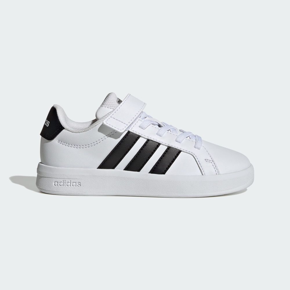 Adidas Sportswear Chaussure Grand Court 3.0 Enfants - Cloud White / Core Black / Cloud White