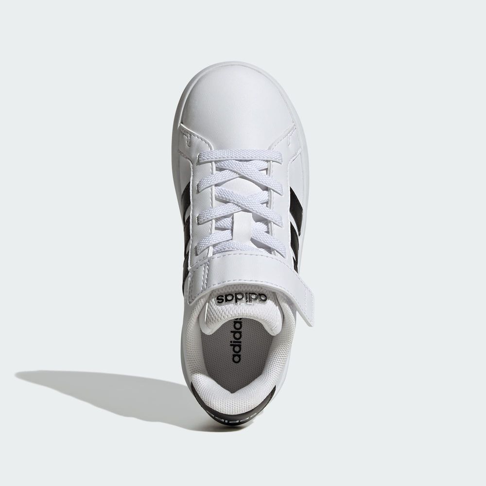 Adidas Sportswear Chaussure Grand Court 3.0 Enfants - Cloud White / Core Black / Cloud White