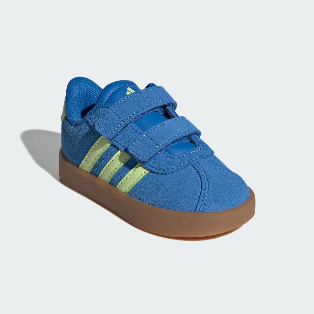 Adidas Sportswear Chaussure Vl Court 3.0 - Bright Royal / Pulse Lime / Gum
