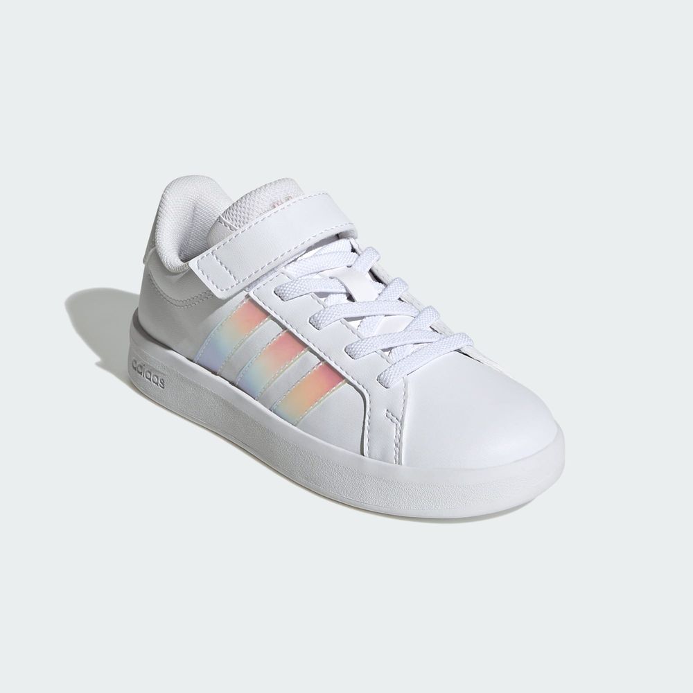 Adidas Sportswear Chaussure Grand Court 3.0 El C - Cloud White / Iridescent / Cloud White