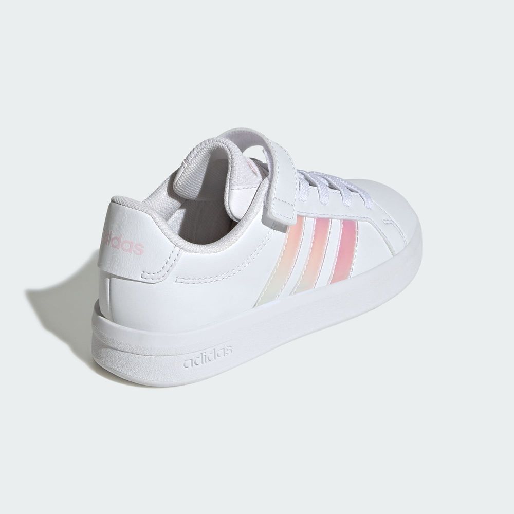Adidas Sportswear Chaussure Grand Court 3.0 El C - Cloud White / Iridescent / Cloud White