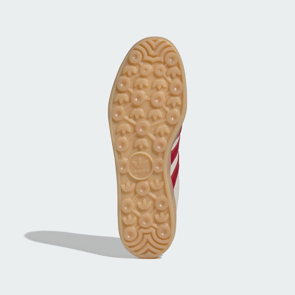 Adidas Originals Chaussures Gazelle Indoor - Cream White / Team Victory Red / Gum