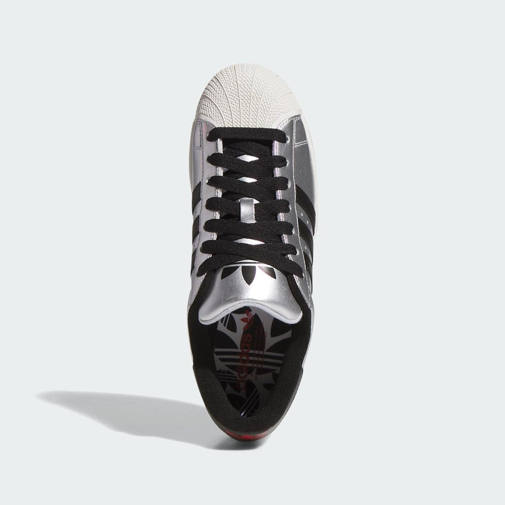 Adidas Originals Chaussure Superstar II - Silver Metallic / Core Black / Silver Metallic