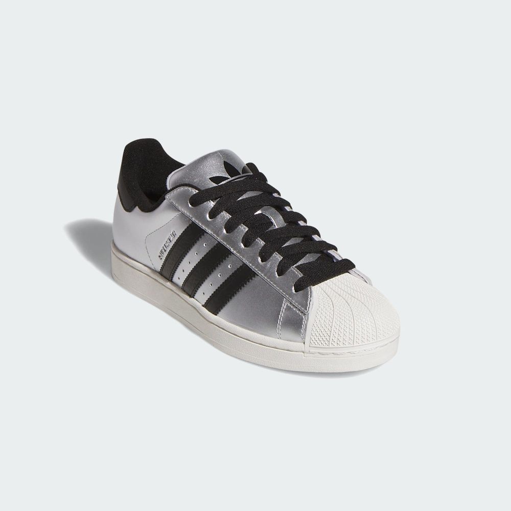 Adidas Originals Chaussure Superstar II - Silver Metallic / Core Black / Silver Metallic