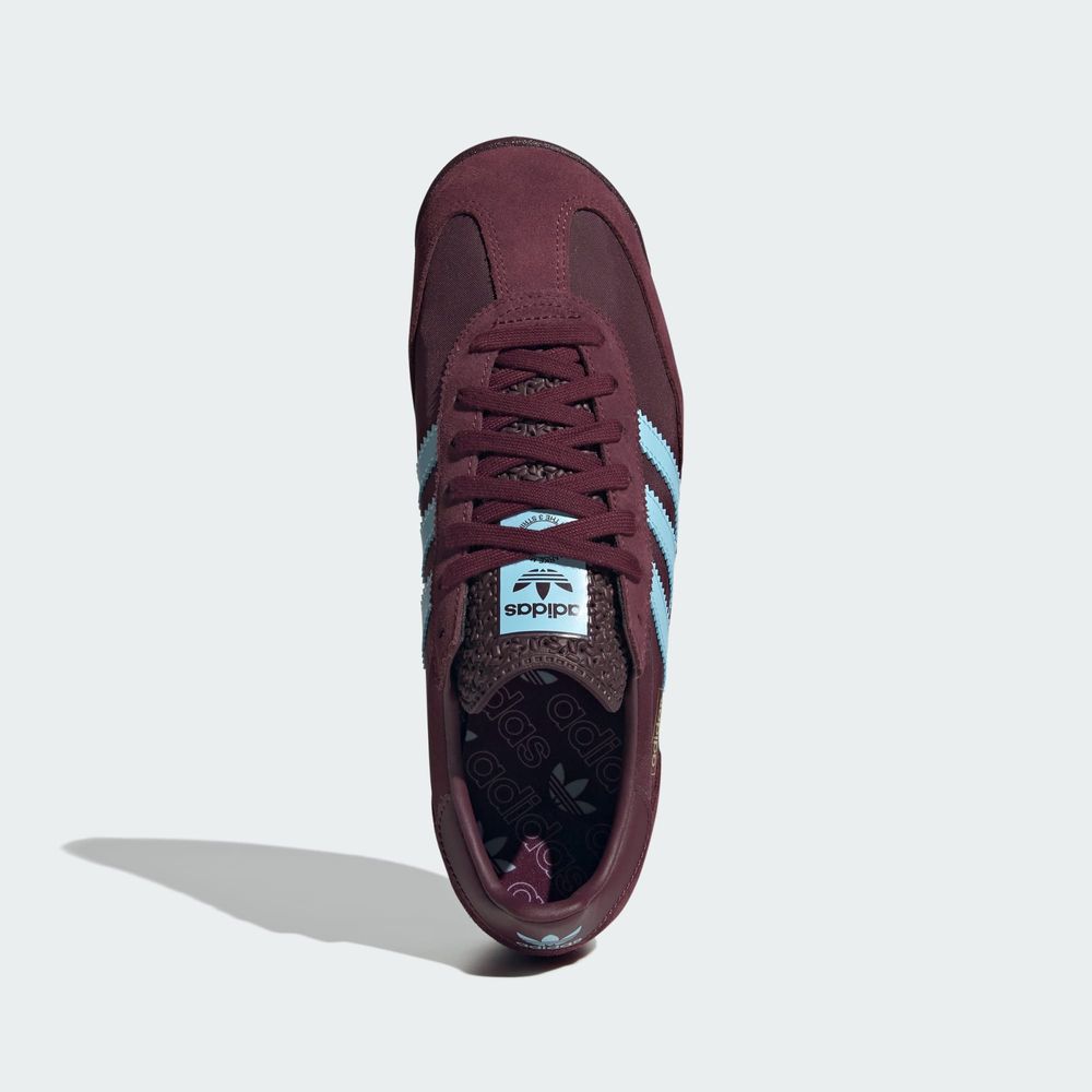 Adidas Originals Chaussure Sl 72 RS - Maroon / Icey Blue / Gum