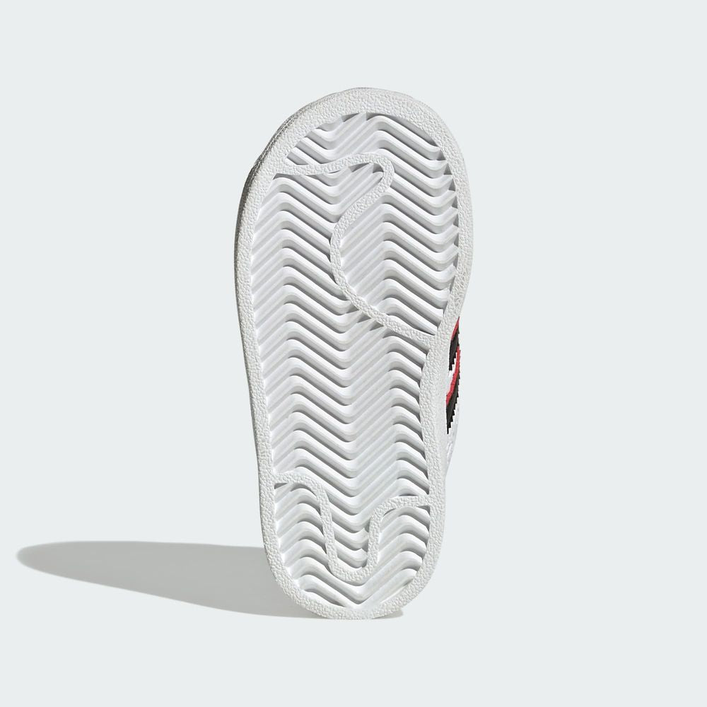 Adidas Originals Chaussure Adidas Disney Superstar II Comfort Closure - Cloud White / Core Black / Red