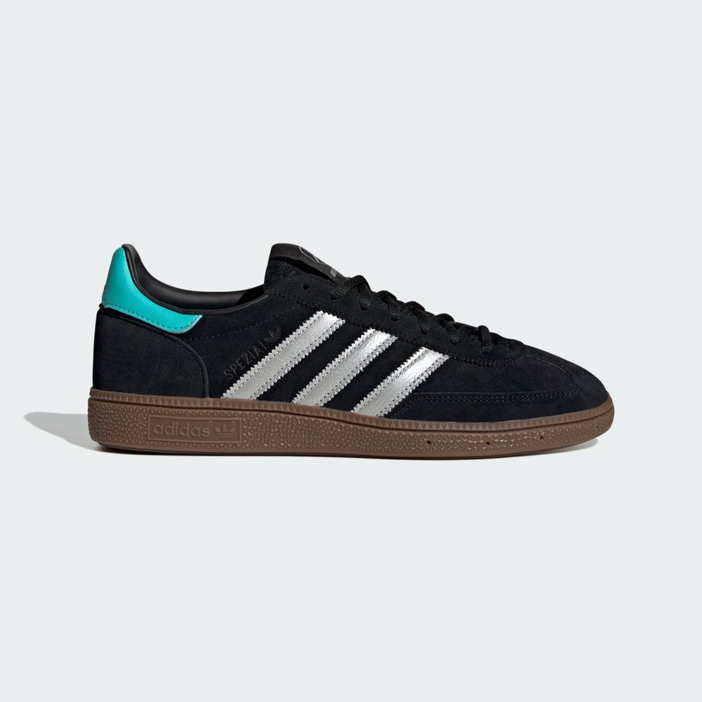 Adidas Originals Chaussure Handball Spezial Mercedes - Core Black / Silver Metallic / Gum