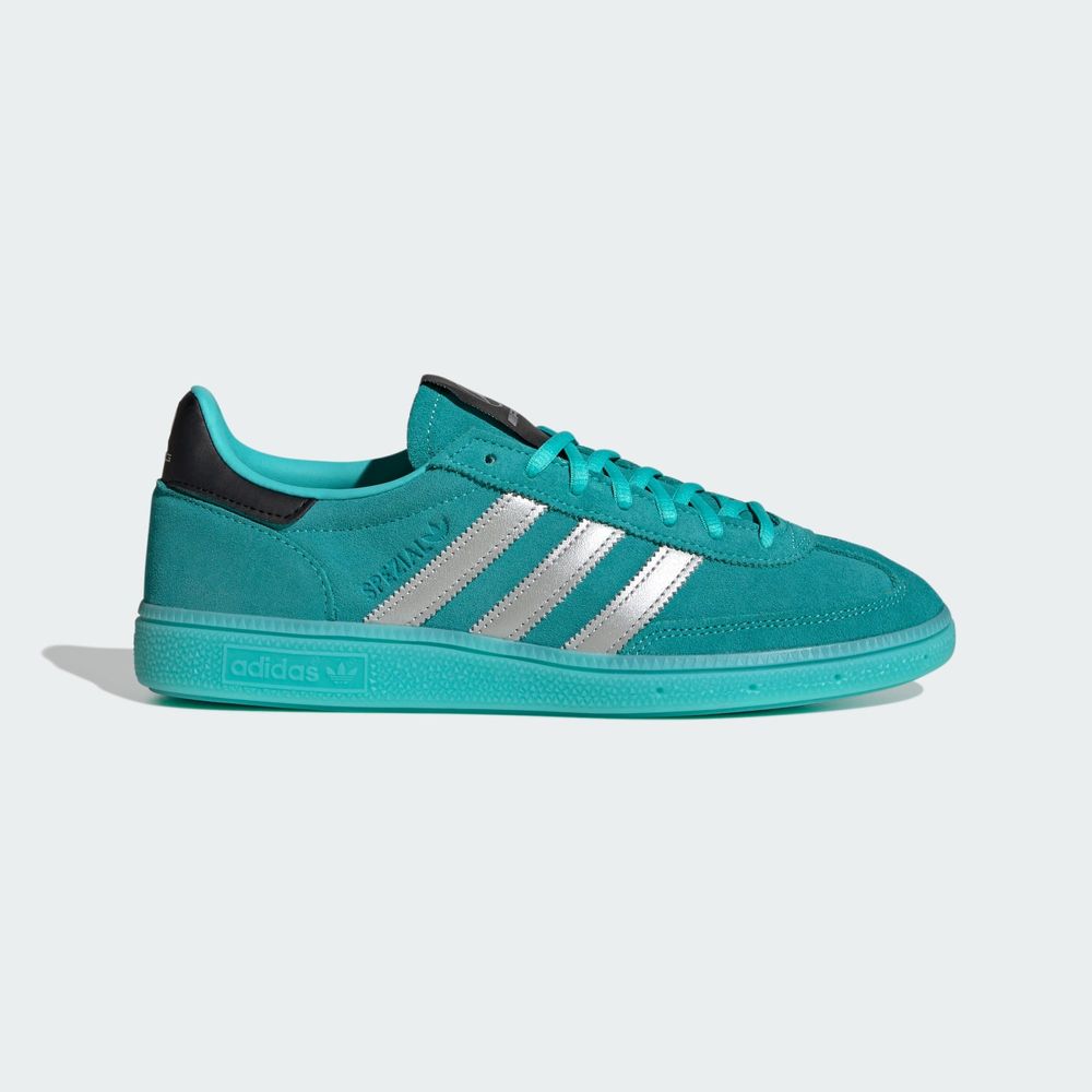 Adidas Originals Chaussure Handball Spezial Mercedes - Semi Mint Rush / Silver Metallic / Core Black