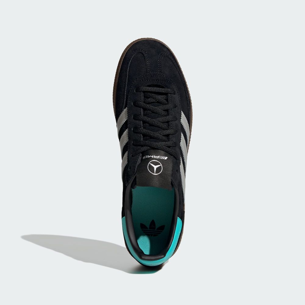 Adidas Originals Chaussure Handball Spezial Mercedes - Core Black / Silver Metallic / Gum