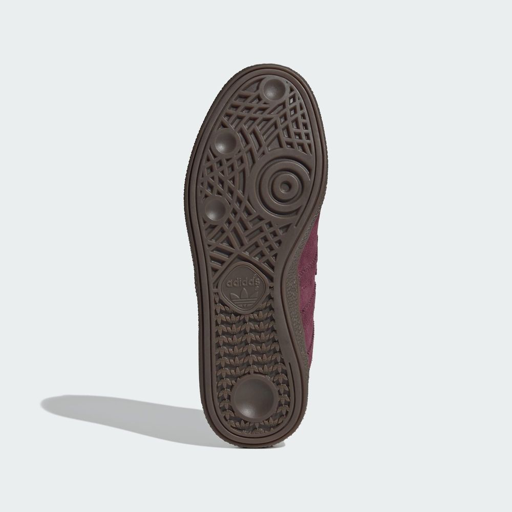 Adidas Originals Chaussure De Handball Spezial Loafer - Maroon / Maroon / Gum