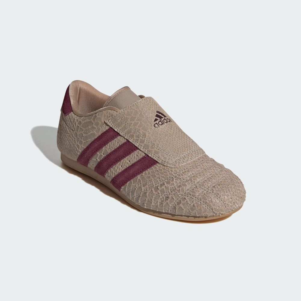 Adidas Originals Chaussure Adidas Taekwondo - Trace Khaki / Maroon / Gum