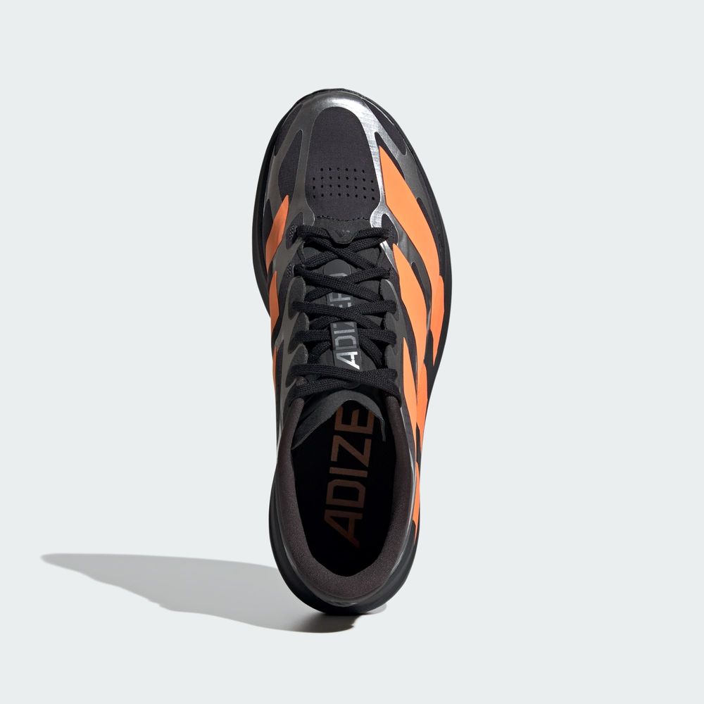 Adidas Performance Chaussure Adizero Evo Sl Exo - Carbon / Lucid Orange / Silver Metallic