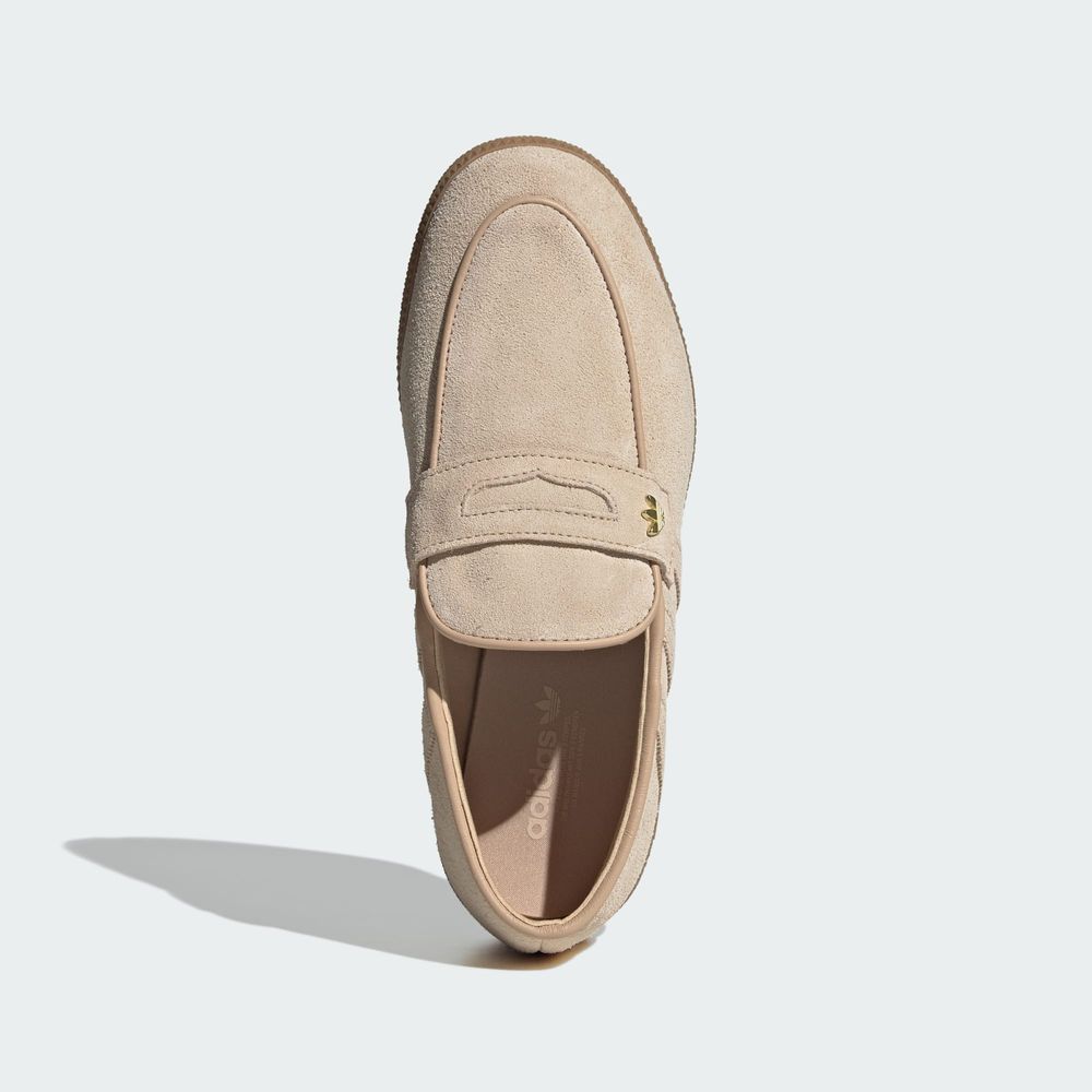 Adidas Originals Chaussure Handball Spezial Loafer - Magic Beige / Magic Beige / Gum