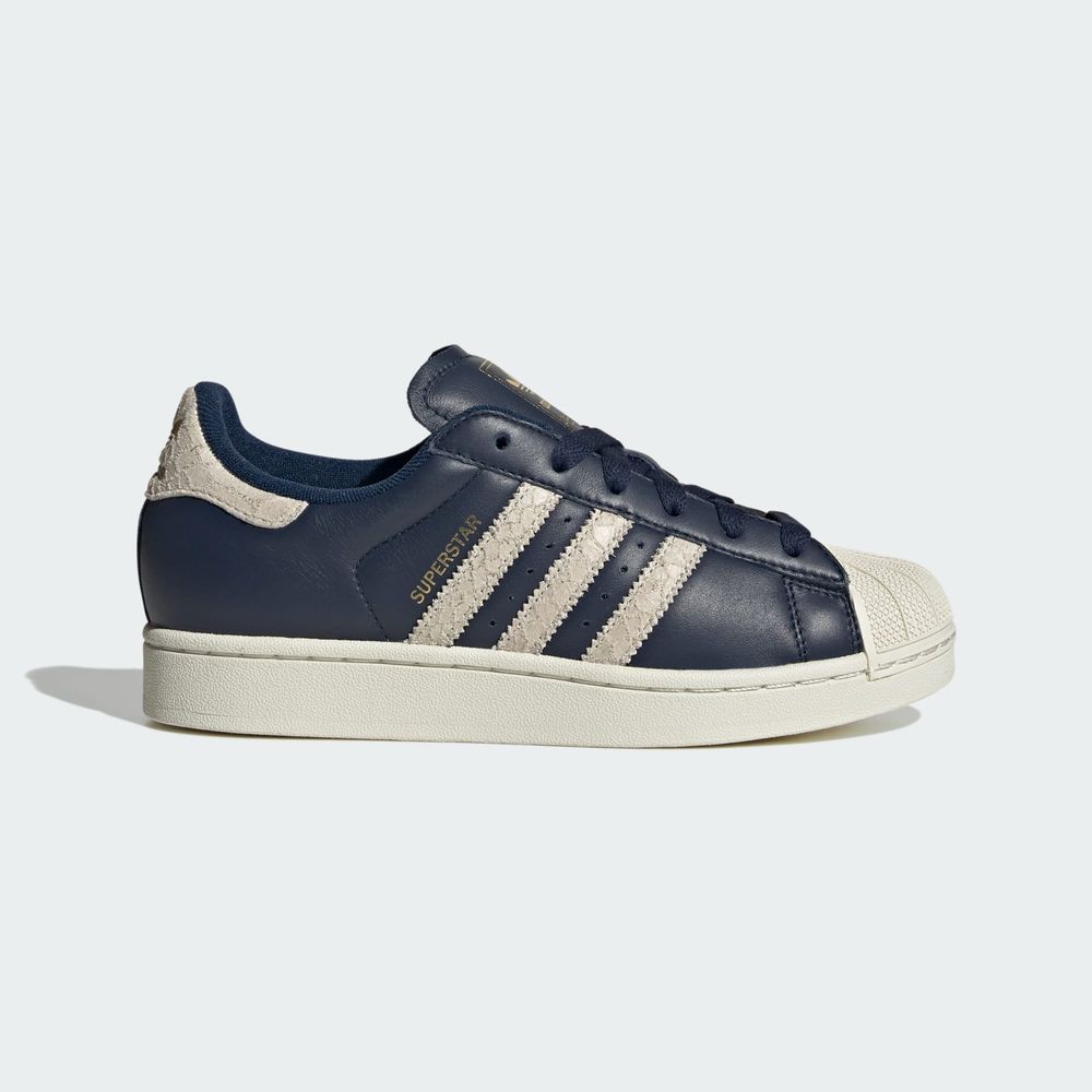 Adidas Originals Chaussure Superstar II - Night Indigo / Off White / Gold Metallic