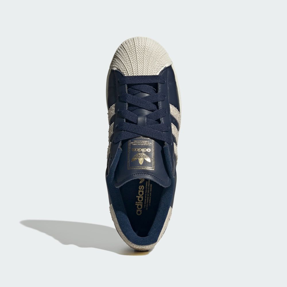 Adidas Originals Chaussure Superstar II - Night Indigo / Off White / Gold Metallic