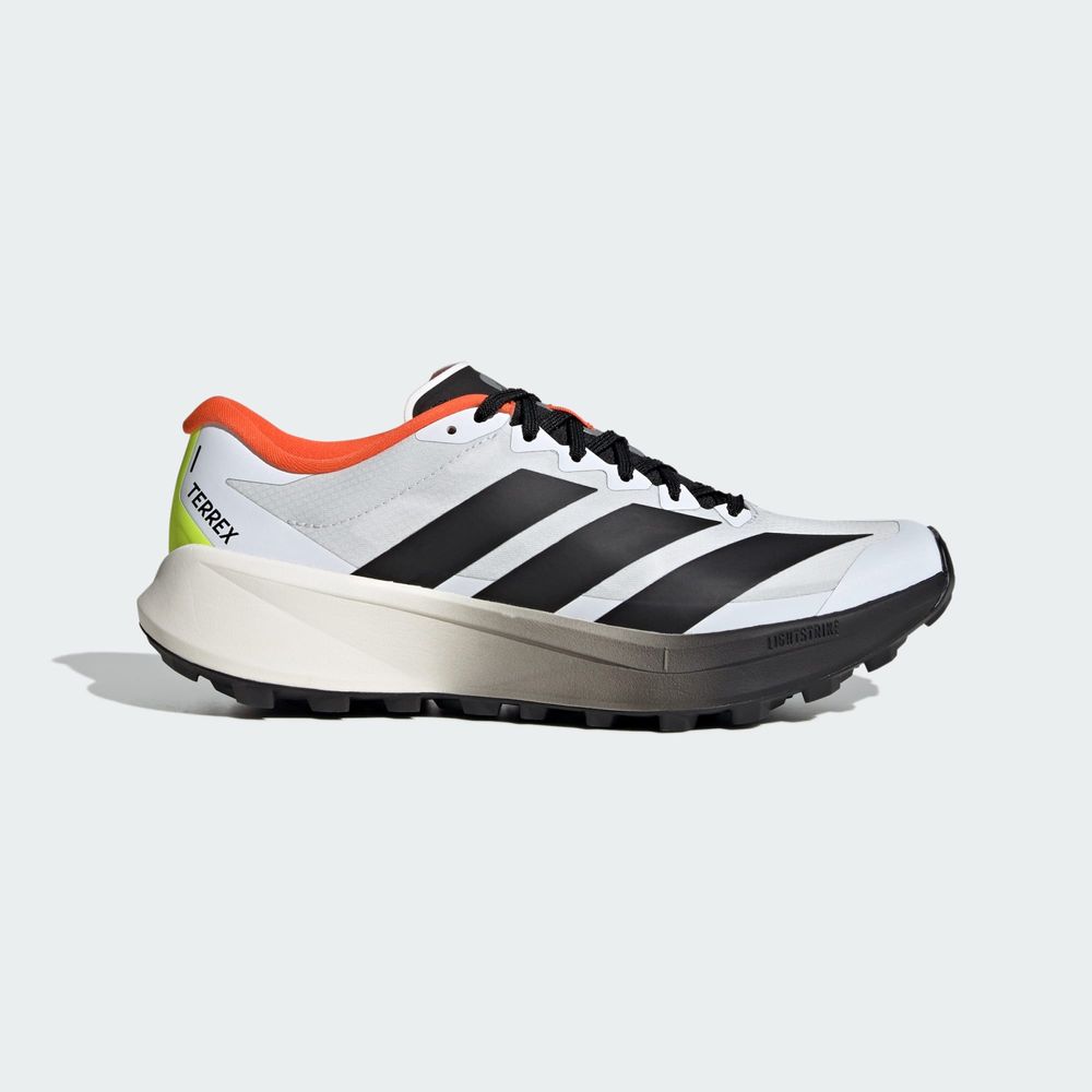 Adidas Originals Chaussure De Trail Running Terrex Agravic 4 - Cloud White / Core Black / Semi Impact Orange