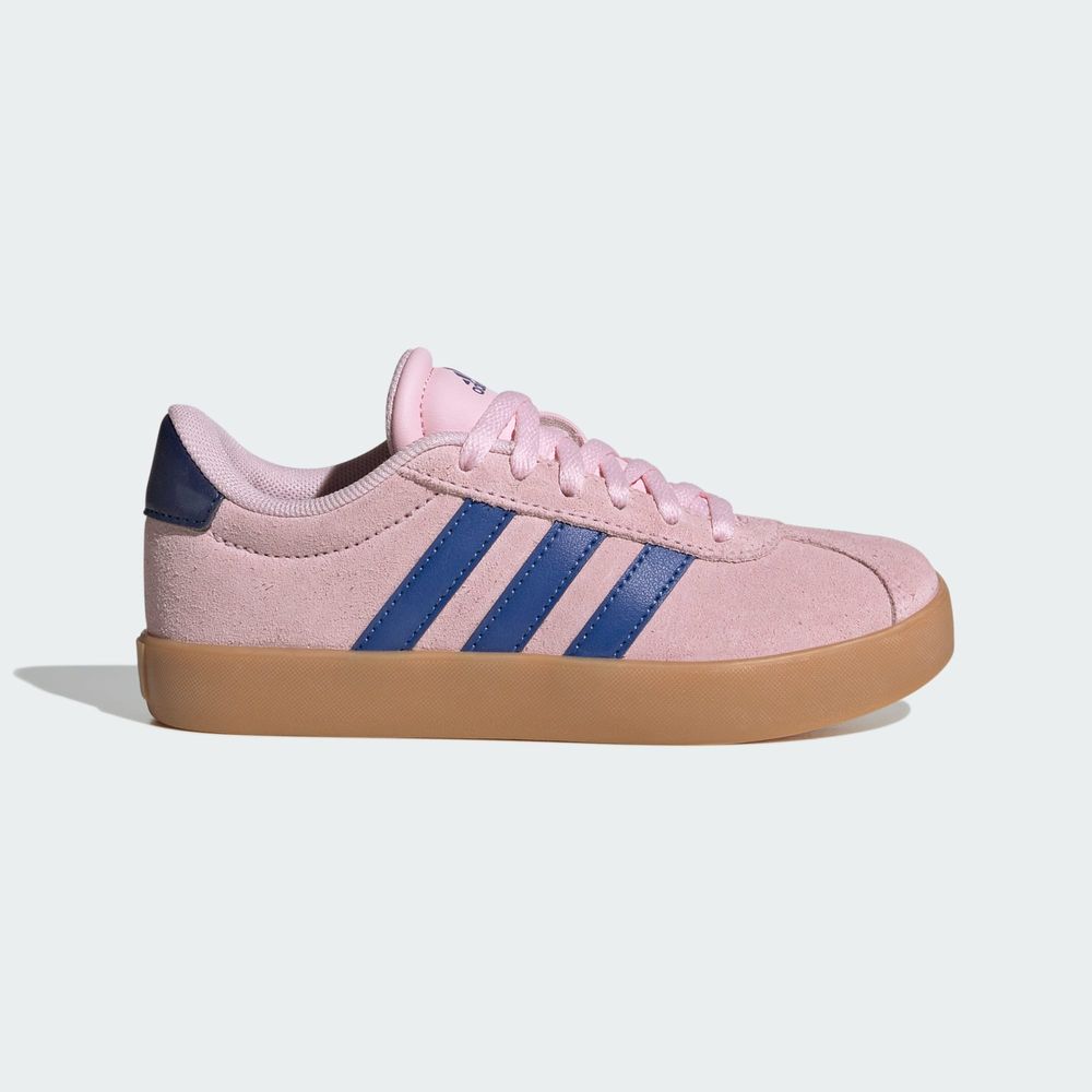 Adidas Sportswear Chaussure Vl Court 3.0 - Cloud White / Royal Blue / Clear Pink