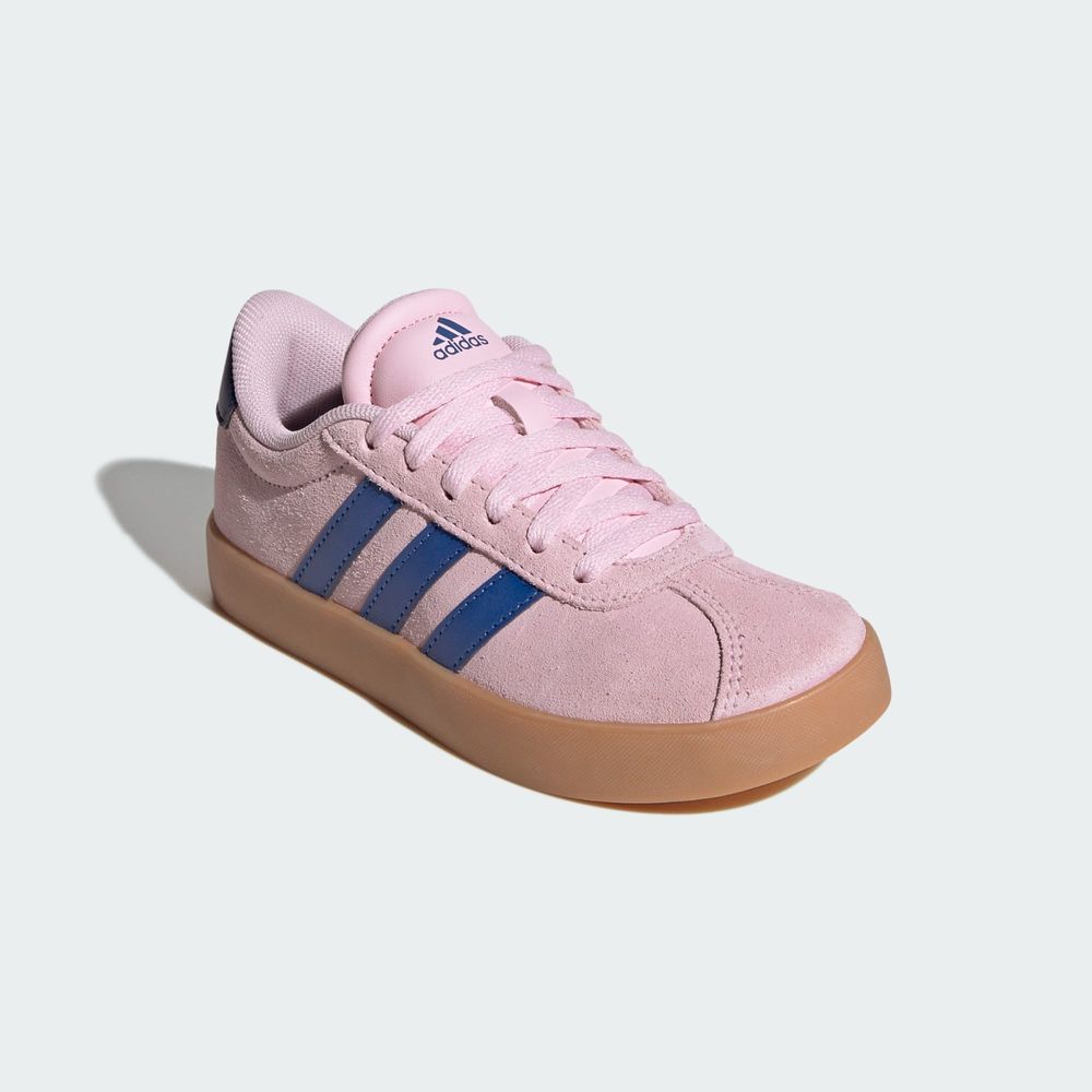 Adidas Sportswear Chaussure Vl Court 3.0 - Cloud White / Royal Blue / Clear Pink