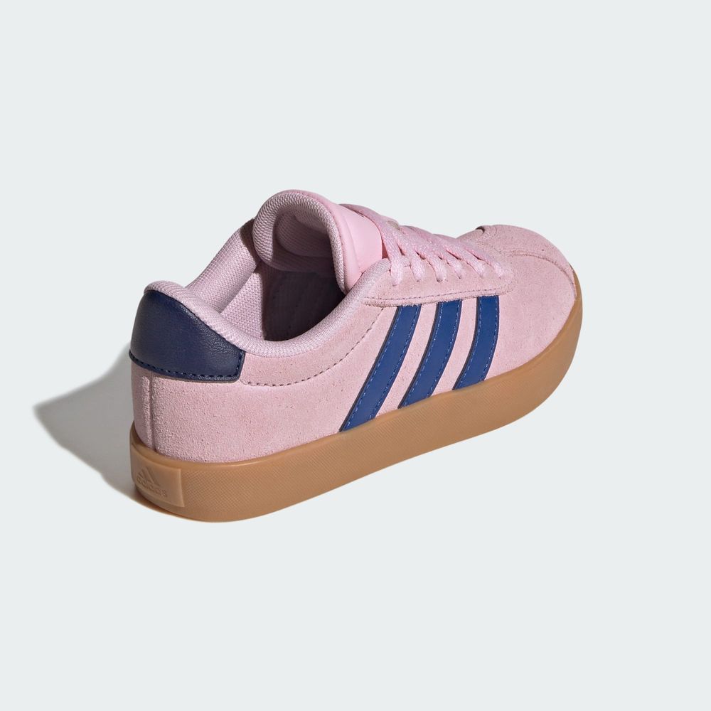 Adidas Sportswear Chaussure Vl Court 3.0 - Cloud White / Royal Blue / Clear Pink