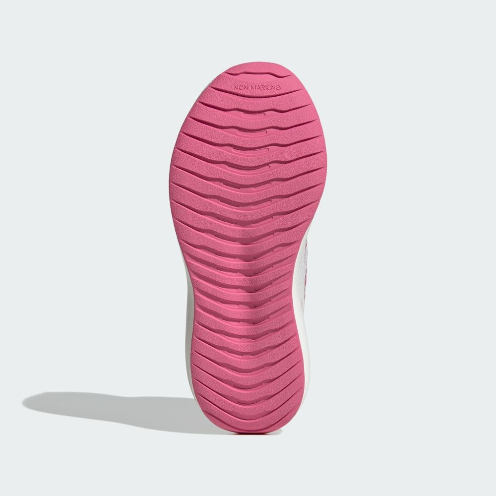Adidas Sportswear Chaussure Runfalcon 6 Junior - Core White / Distilled Pink / Pink Fusion