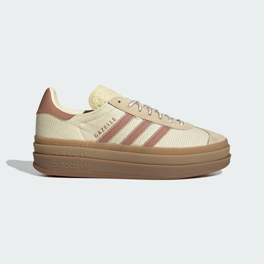 Adidas Originals Chaussure Gazelle Bold - Warm Vanilla / Clay Strata / Cream White